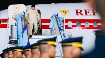 Mulai Kunjungan Kerja di Thailand, Presiden Prabowo Beraudiensi dengan Raja Vajiralongkorn