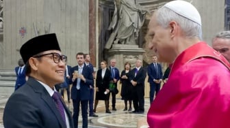 Hadiri Langsung Pelantikan Paus Leo XIV, Cak Imin Bawa Pesan Ini dari Presiden Prabowo