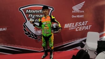 Honda Dream Cup Medan 2025, Pembalap Muda Sumut Tampil Gemilang