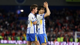 Cetak Gol ke Gawang Liverpool, Kaoru Mitoma Kirim Pesan untuk Timnas Indonesia