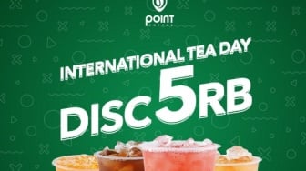 Rayakan International Tea Day di Point Coffee, Nikmati Teh Favoritmu Lebih Hemat