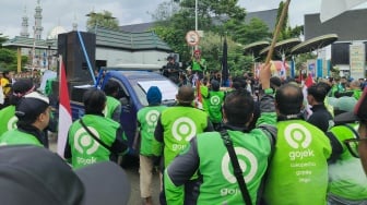 500 Driver Ojol Demo di Samarinda, Tolak Skema Merugikan dari Aplikator