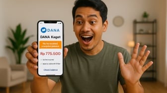 Uang Rp 775.500 dari Link Saldo DANA Gratis Masuk ke Nomormu, Ini Caranya