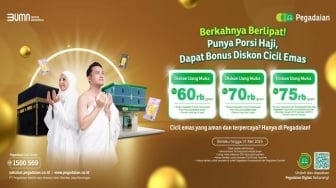 Cicil Emas di Pegadaian Makin Ringan, Dapat Diskon Uang Muka! Begini Caranya