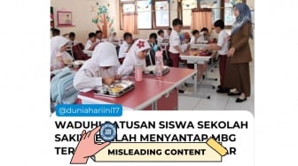 CEK FAKTA: Benarkah MBG Terkontaminasi Bangkai Ular?
