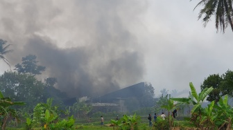 Pabrik Garmen di Sleman Ludes Terbakar, 13 Armada Pemadam Dikerahkan