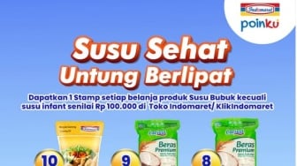 Dapat Gratis Tisu dan Diskon Beras, Cek Promo Susu Berhadiah di Indomaret Hari Ini
