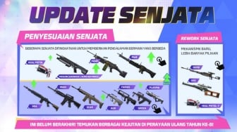 Update 20 Kode Redeem FF Hari Ini 23 Mei 2025: Skin Shotgun SG2 hingga Diamond Gratis Siap Mendarat