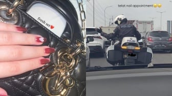 Skandal Patwal: Wanita Ini Gunakan Pengawalan Polisi Hanya untuk Janji Nail Art?