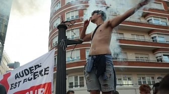 San Mames Memanas! Hooligan Bikin Rusuh Jelang Final Liga Europa