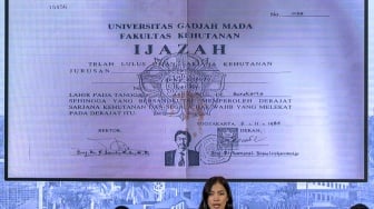 Ijazah Jokowi Ditampilkan di Layar Besar, Bareskrim Polri Pastikan Asli