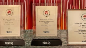 Inovasi BNIdirect dan Berperan dalam Program Pemerintah, BNI Raih 3 Penghargaan Triple A Awards 2025