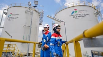 Konsorsium PHE, Petronas, dan SK earthon Resmi Teken Kontrak PSC Wilayah Kerja Binaiya