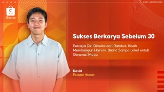 Sukses Berkarya Sebelum 30 Tahun, Ini Kisah David Membangun Brand Sampo Hairum untuk Generasi Muda