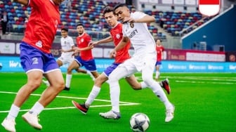 Timnas Indonesia Hajar Kosta Rika! Modal Bagus di Laga Perdana Piala Dunia Mini Football 2025