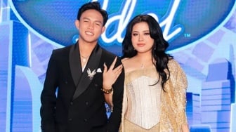 Bukan TOP 5, Shabrina Leanor dan Fajar Noor Pacaran Sejak Showcase Indonesian Idol 2025