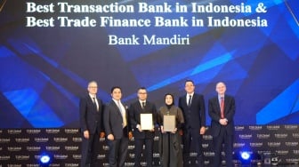 Bank Mandiri Raih Prestasi Global The Best Trade Finance Bank in Indonesia dari The Asian Banker