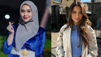 Beda Reaksi Ria Ricis Vs Jennifer Coppen saat Dimanja Aisar Khaled, Satu Disanjung Janda Berkelas