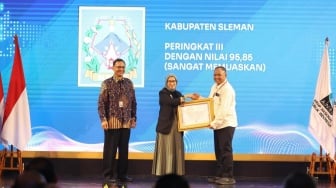 Kabupaten Sleman Diganjar ANRI Award, Bupati Ungkap Strategi Jitu Pelestarian Arsip