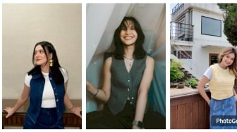 8 Gaya Artis Pakai Vest, Bikin OOTD Makin Kece dan Effortless