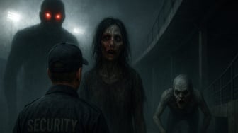 'Badannya Besar, Matanya Merah Kaya Bara Api' Kisah Horor Satpam Penunggu Stadion