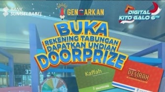 Bank Sumsel Babel Bagi-Bagi Hadiah di Digital Kito Galo, Buka Tabungan Dapat Sepeda