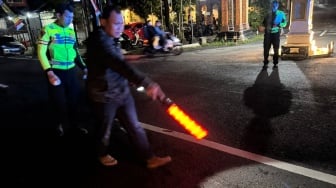 Detik-detik Kecelakaan Motor di Godean, Korban Cedera Parah