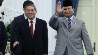Terima Kunjungan PM Li Qiang, Presiden Prabowo Yakin Kerja Sama Indonesia-Tiongkok Bawa Kebaikan