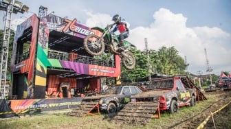 Putaran Perdana Trial Game Dirt 2025 Rampung, M. Zidane Juara di Semarang