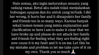 Fadi Alaydrus Akhirnya Buka Suara! Akui Kesalahan Hingga Putus dari Naura Ayu