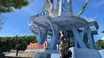 Tugu Nol Kilometer Sabang Aceh Ditutup Sementara