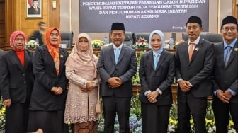 Ratu Zakiyah dan Najib Hamas Dilantik Jadi Bupati dan Wakil Bupati Serang Besok