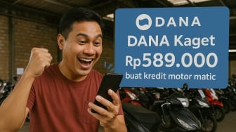 Ada Link DANA Kaget Terbaru Rp589.000 Bisa Buat Kredit Motor Matic Bekas