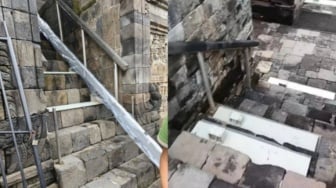 Borobudur Berubah Demi Macron? Istana Buka Suara Soal Pemasangan Stair Lift yang Kontroversial