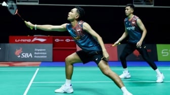 Match Recap Singapore Open 2025 Day 1: Fajar/Rian Lolos ke Babak Kedua