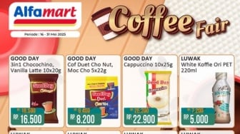 Ngopi Hemat Bareng Good Day, Diskon Besar dan Bonus Kopi di Alfamart Coffee Fair