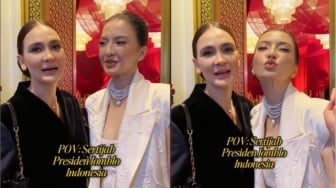Sah! Ini 7 Momen Luna Maya Sertijab Presiden Jomlo ke Raline Shah
