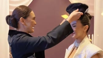 Raline Shah Kini Pimpin Kaum Jomblo Indonesia! Momen Kocak Serah Terima dari Luna Maya