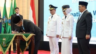 Di Tengah Efisiensi, Anggaran Pelantikan Ratu Zakiyah Ternyata Habiskan Rp500 Juta