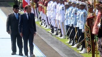 Tiba di Indonesia, Presiden Prancis Emmanuel Macron Langsung Lempar Pujian: Negara Kalian Indah