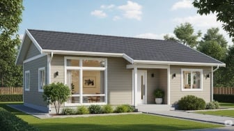 6 Ide Desain Rumah Modern nan Estetik untuk Budget Terbatas