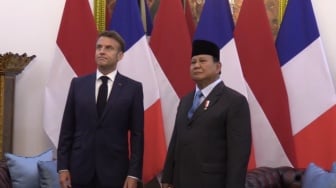 Bikin Merinding, Momen Prabowo Ceritakan Kisah Heroik I Gusti Ngurah Rai ke Presiden Macron