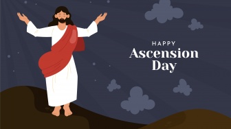 30 Gambar Poster Kenaikan Yesus Kristus 2025 yang Gratis dan Mudah Diedit