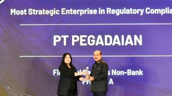 Pegadaian Diakui Nasional, Menang di Indonesia Regulatory Compliance Awards 2025