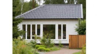 Desain Rumah Konsep Scandinavian yang Cocok Dibangun di Pedesaan, Konsep Alaminya Sangat Terasa