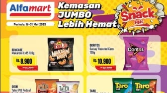 Ngemil Hemat Ala Sultan! Promo Snack Jumbo Alfamart Turun Harga Sampai 40 Persen