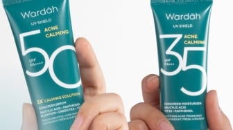 Review Sunscreen Wardah UV Shield Acne Calming, Recommended buat Kulit Berjerawat