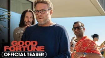 Lepaskan Imej Aktor Laga, Keanu Reeves Ambil Peran Ini di Film Good Fortune