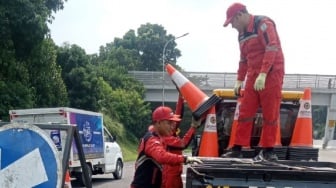 Jagorawi Arah Puncak Kembali Normal, Contraflow Disetop!