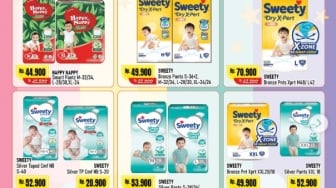 Harga Popok Sweety, MamyPoko, Merries Turun! Cek Promo Alfamart Baby Fair Terbaru
